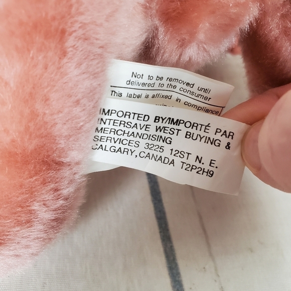 2/$25  Plush Bunny Peachy Rose 6.5" H - Picture 11 of 16